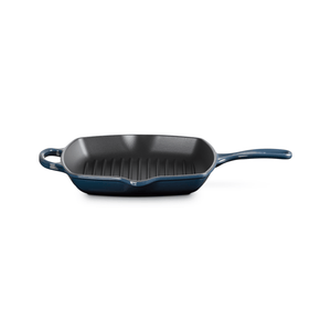 Le Creuset Signature Cast Iron Square Grillit 26cm Nuit