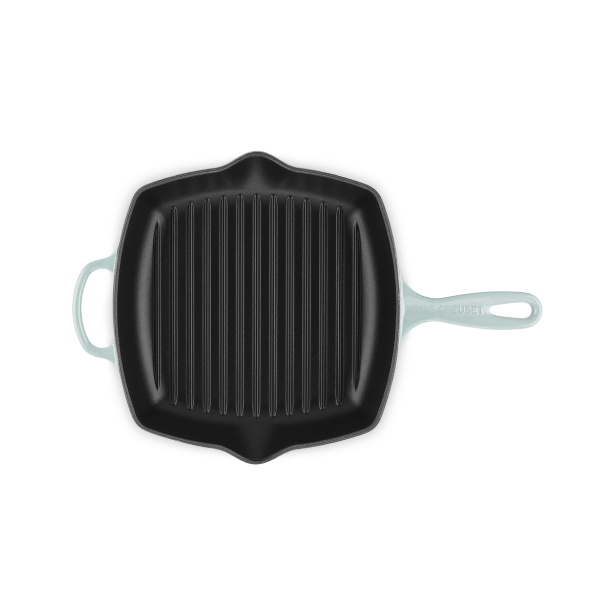 Le Creuset Signature Cast Iron Square Grillit 26cm Sea Salt
