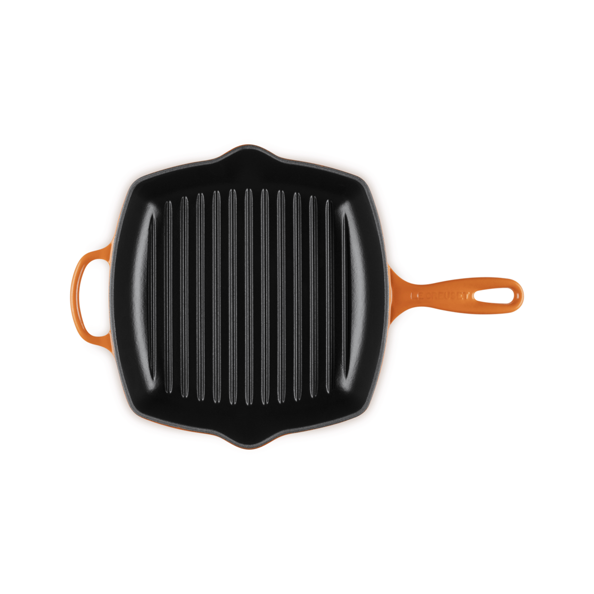 Le Creuset Signature Cast Iron Square Grillit 26cm Volcanic Flame