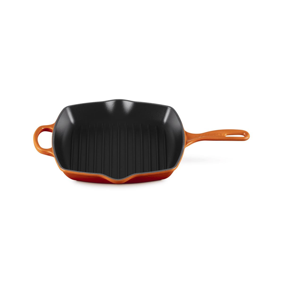 Le Creuset Signature Cast Iron Square Grillit 26cm Volcanic Flame