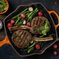 Le Creuset Signature Cast Iron Square Grillit 26cm Volcanic Flame