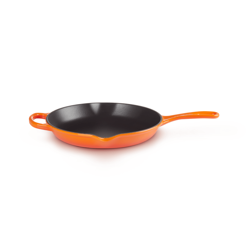 Le Creuset Signature Collection Cast Iron Round Skillet 26cm Volcanic Flame