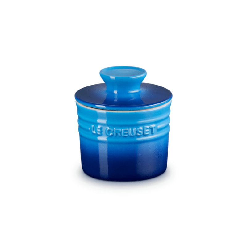 Le Creuset Stoneware Butter Crock Azure Blue