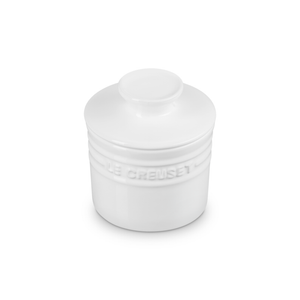 Le Creuset Stoneware Butter Crock White