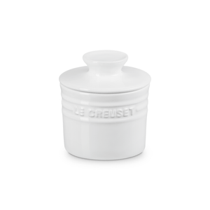 Le Creuset Stoneware Butter Crock White