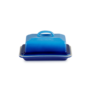 Le Creuset Stoneware Butter Dish Azure Blue