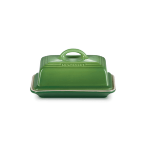 Le Creuset Stoneware Butter Dish Bamboo Green