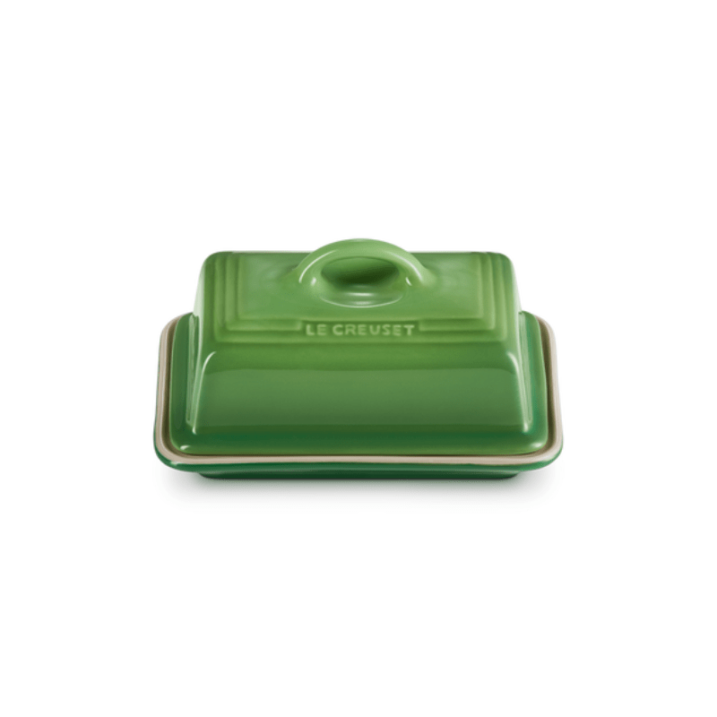 Le Creuset Stoneware Butter Dish Bamboo Green