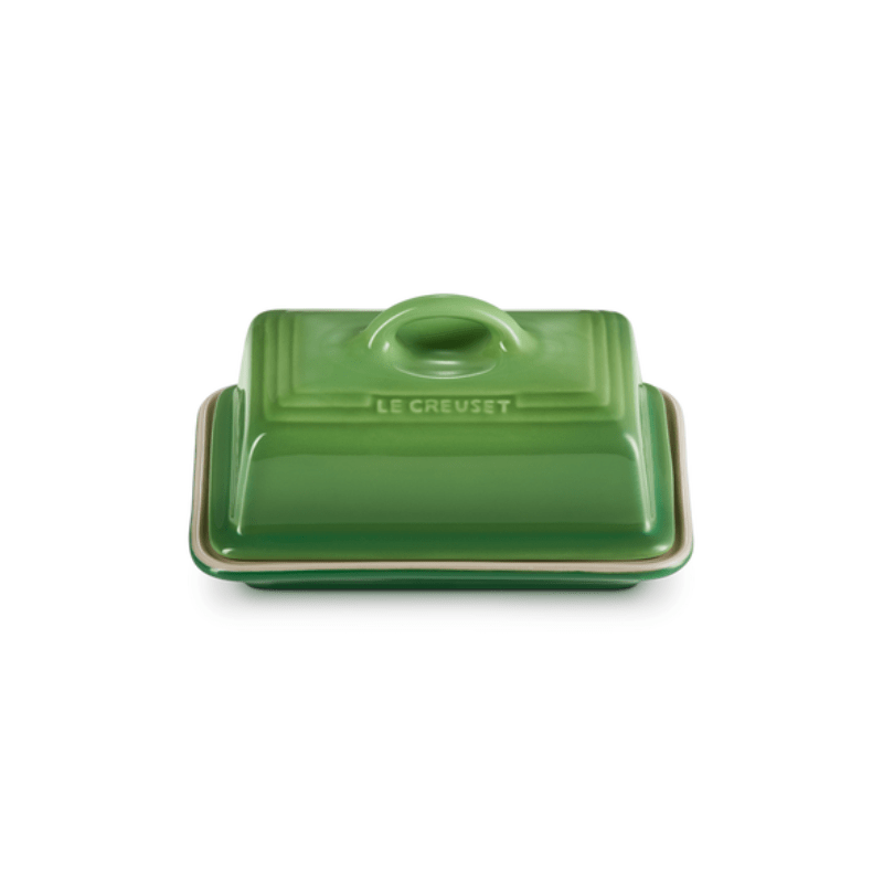 Le Creuset Stoneware Butter Dish Bamboo Green The Homestore Auckland