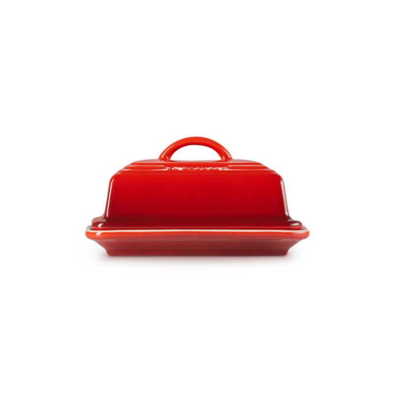 Le Creuset Stoneware Butter Dish Cerise