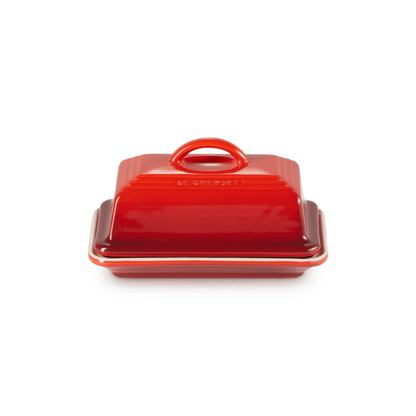 Le Creuset Stoneware Butter Dish Cerise