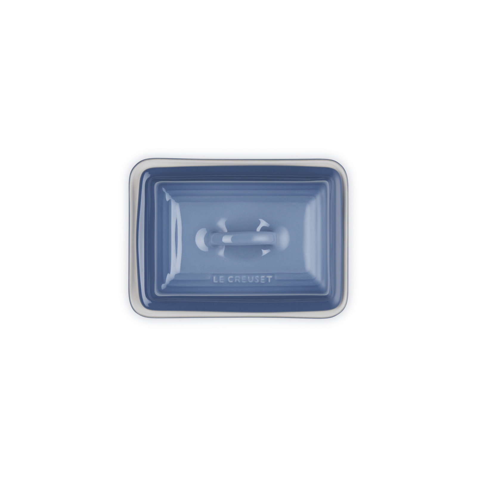 Le Creuset Stoneware Butter Dish Chambray