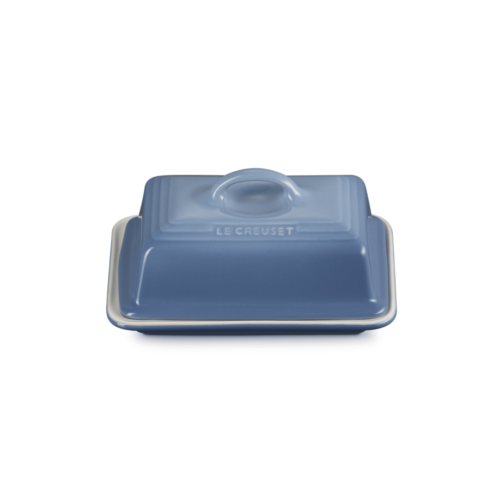 Le Creuset Stoneware Butter Dish Chambray