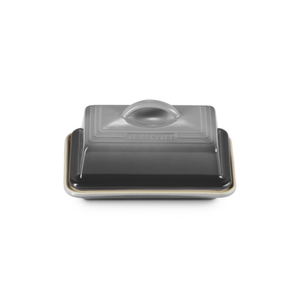 Le Creuset Stoneware Butter Dish Flint