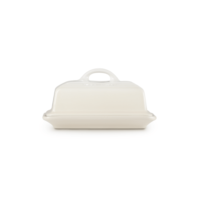 Le Creuset Stoneware Butter Dish Meringue