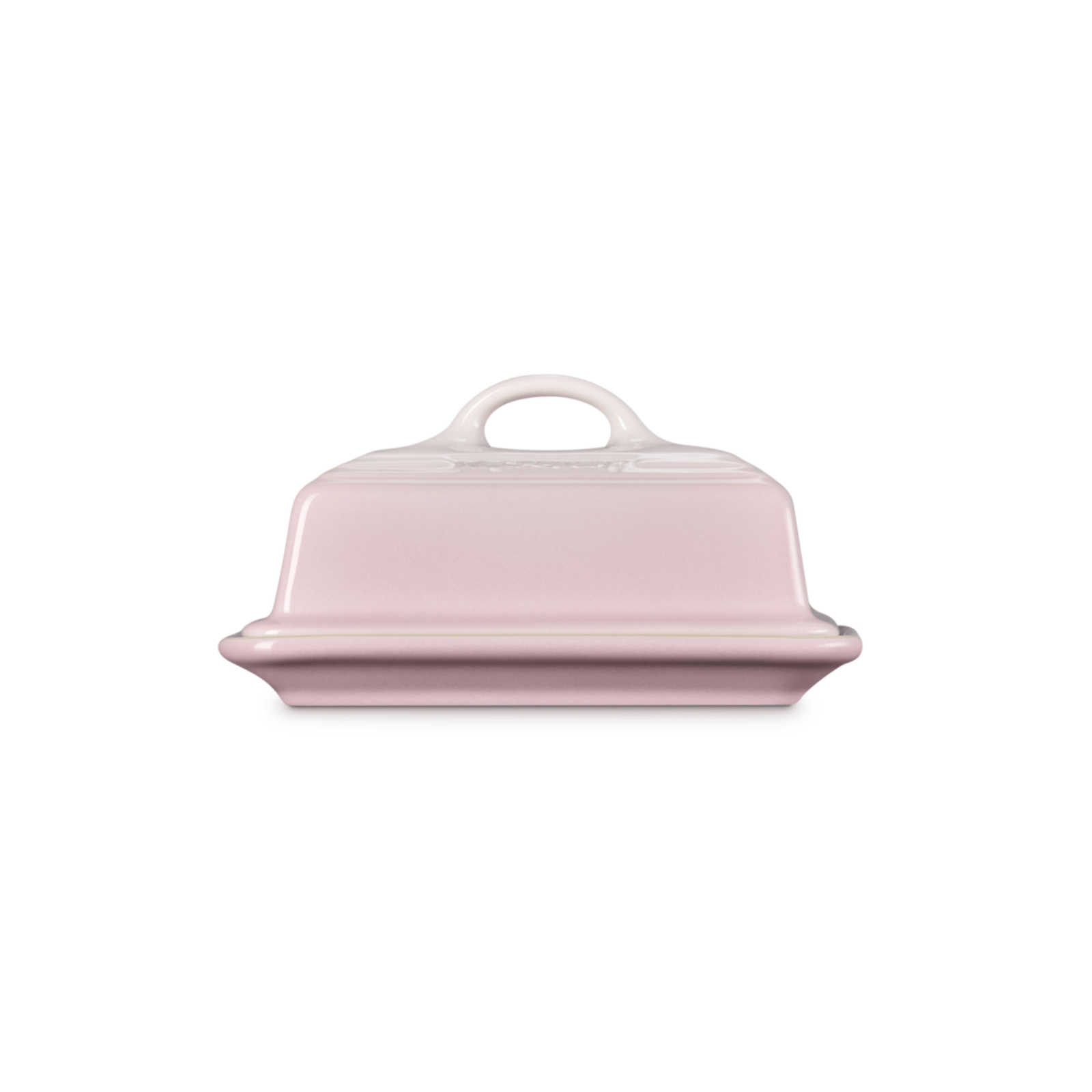 Le Creuset Stoneware Butter Dish Shell Pink