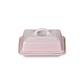 Le Creuset Stoneware Butter Dish Shell Pink