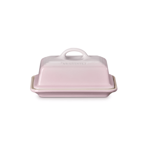 Le Creuset Stoneware Butter Dish Shell Pink