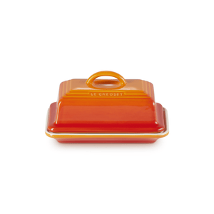 Le Creuset Stoneware Butter Dish Volcanic Flame