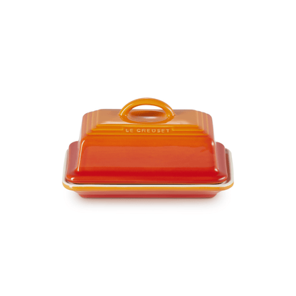 Le Creuset Stoneware Butter Dish Volcanic Flame