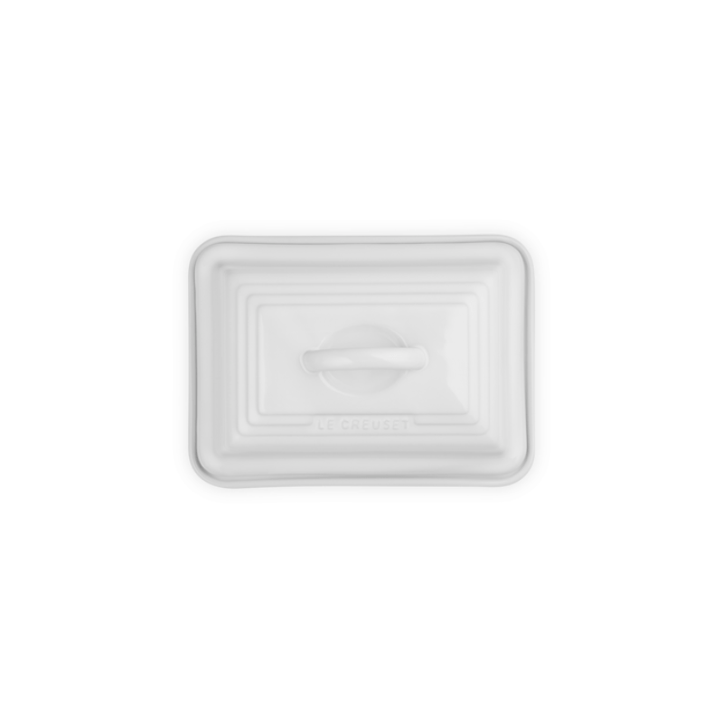 Le Creuset Stoneware Butter Dish White