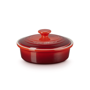 Le Creuset Stoneware Camembert Baker 18cm Cerise