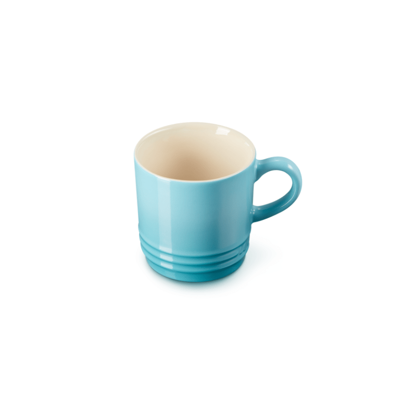 Le Creuset Stoneware Cappucino Mug 200ml Caribbean Blue