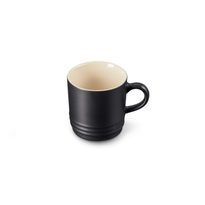 Le Creuset Stoneware Cappucino Mug 200ml Satin Black