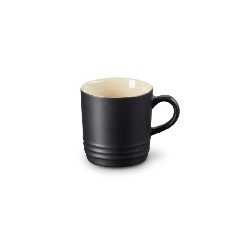 Le Creuset Stoneware Cappucino Mug 200ml Satin Black