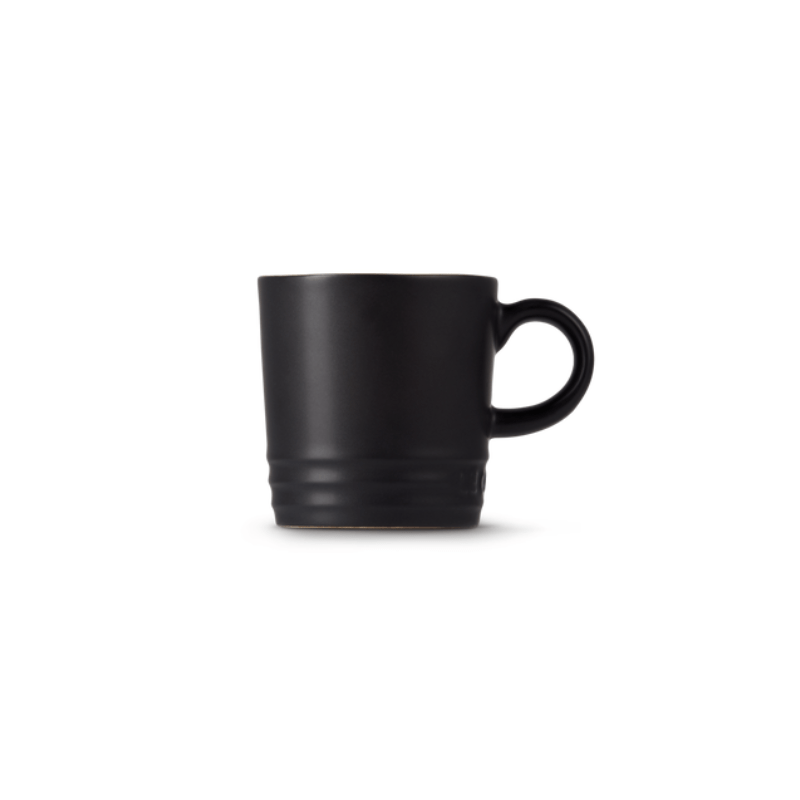 Le Creuset Stoneware Espresso Mug 100ml Satin Black