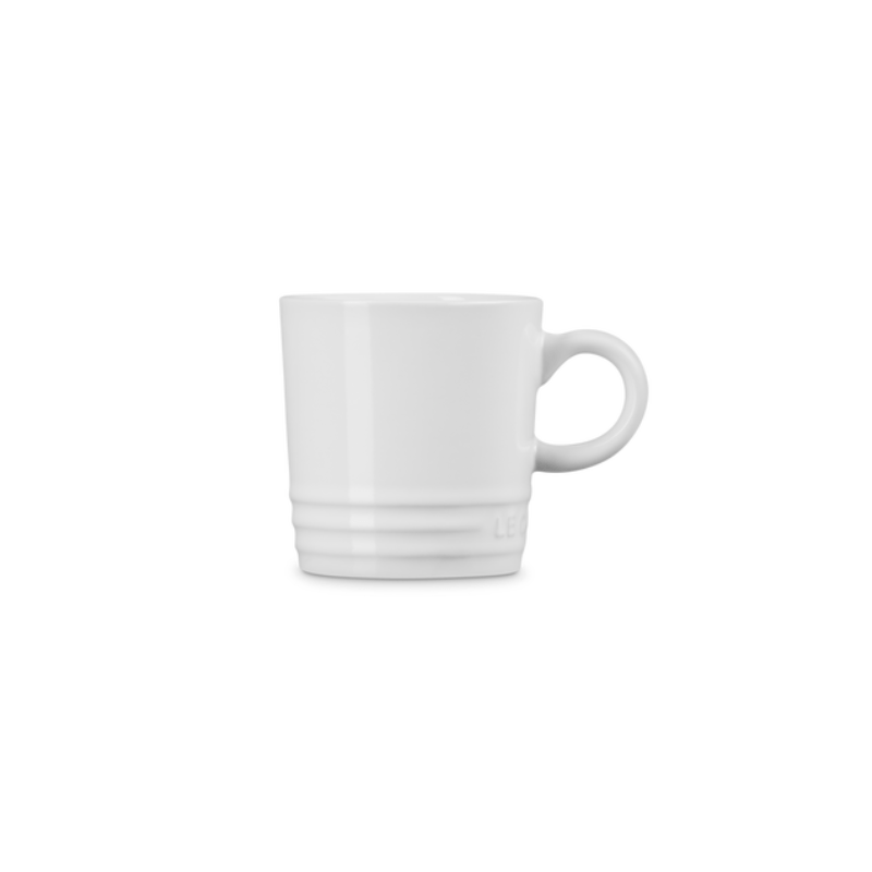 Le Creuset Stoneware Espresso Mug 100ml White