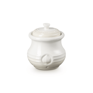 Le Creuset Stoneware Garlic Keeper Meringue