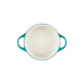 Le Creuset Stoneware Mini Casserole 10cm Bleu Riviera