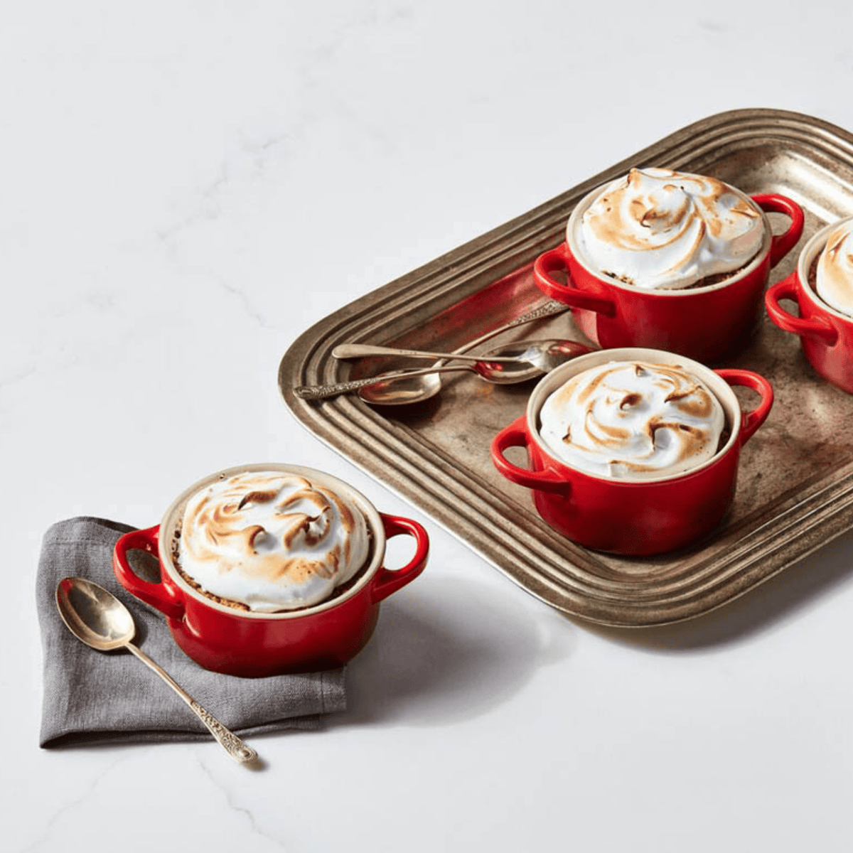 Le Creuset Stoneware Mini Casserole 10cm Cerise