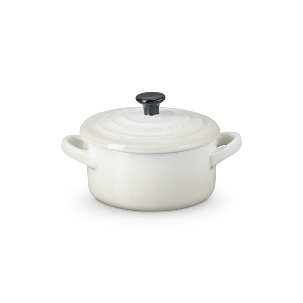 Le Creuset Stoneware Mini Casserole 10cm Meringue