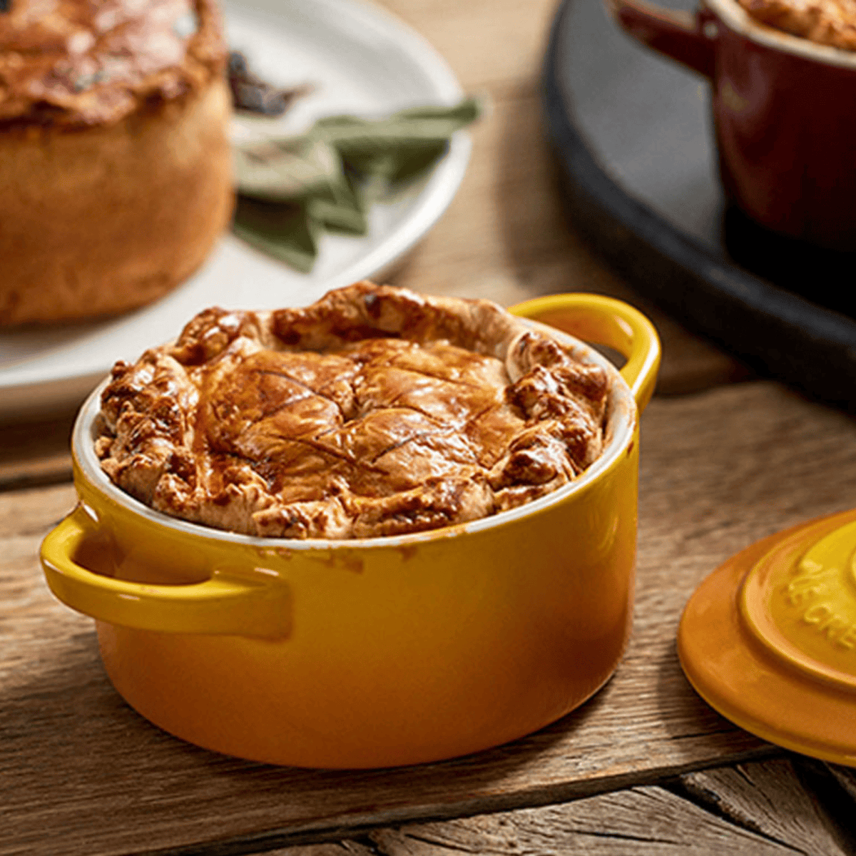 Le Creuset Stoneware Mini Casserole 10cm Nectar