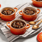 Le Creuset Stoneware Mini Casserole 10cm Volcanic Flame