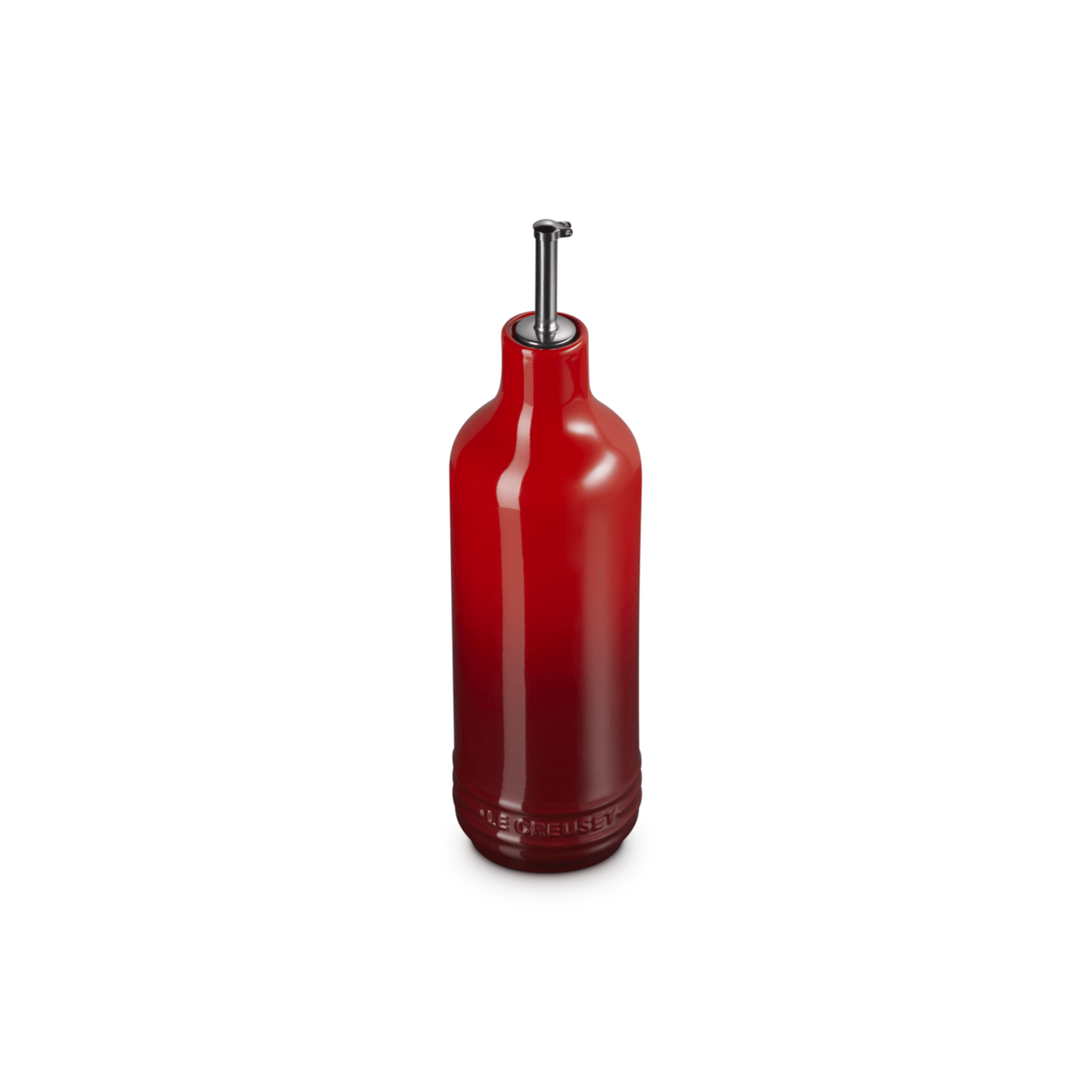 Le Creuset Stoneware Oil Cruet 600ml Cerise