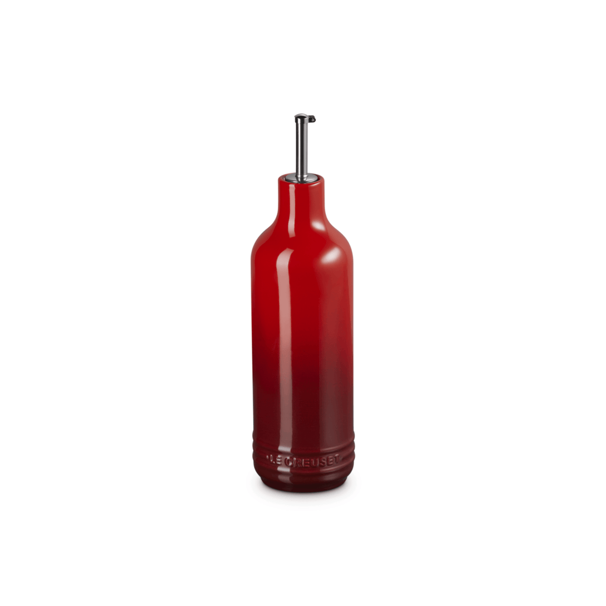 Le Creuset Stoneware Oil Cruet 600ml Cerise