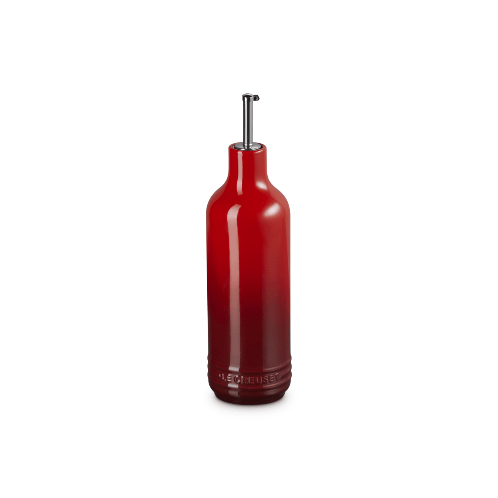 Le Creuset Stoneware Oil Cruet 600ml Cerise