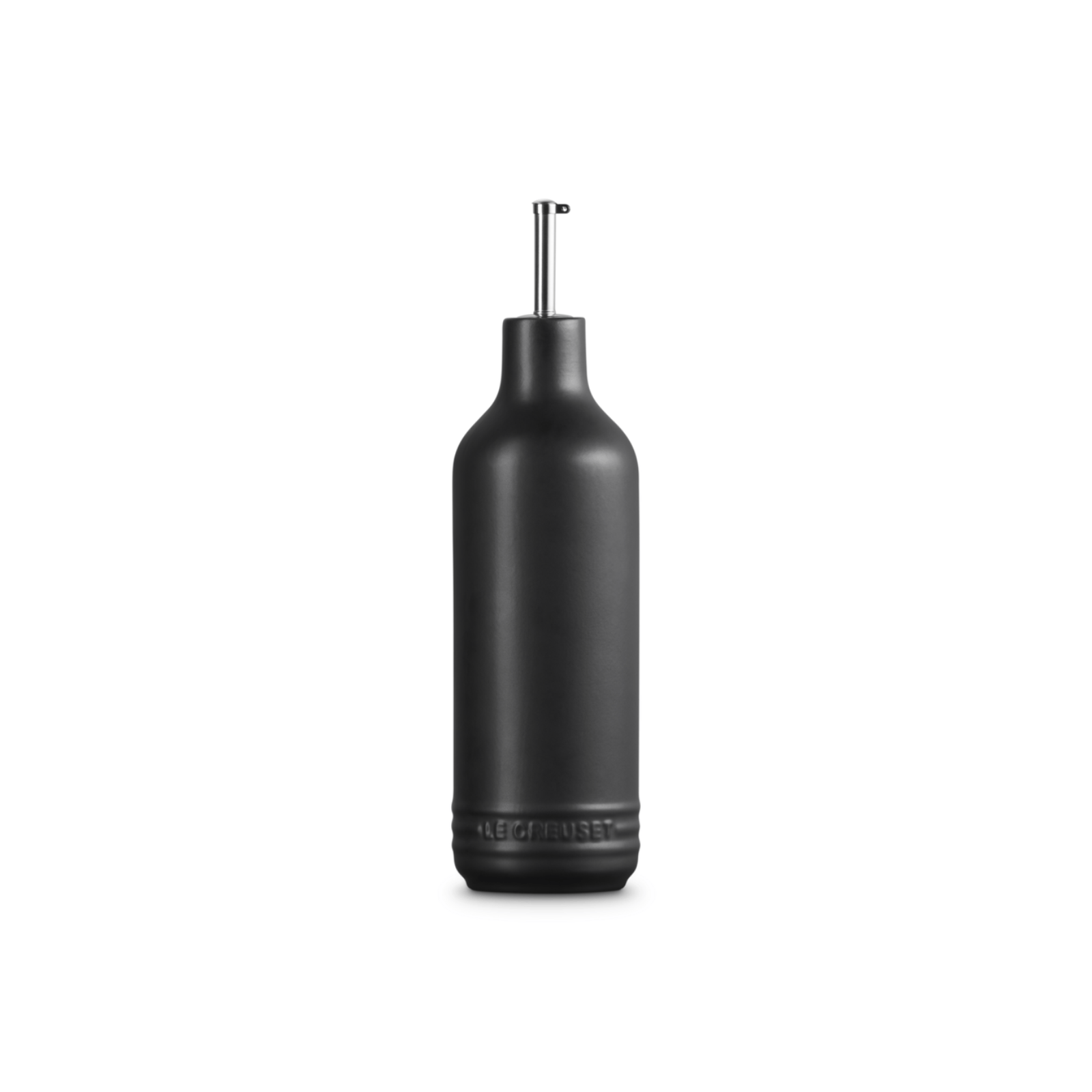 Le Creuset Stoneware Oil Cruet 600ml Satin Black
