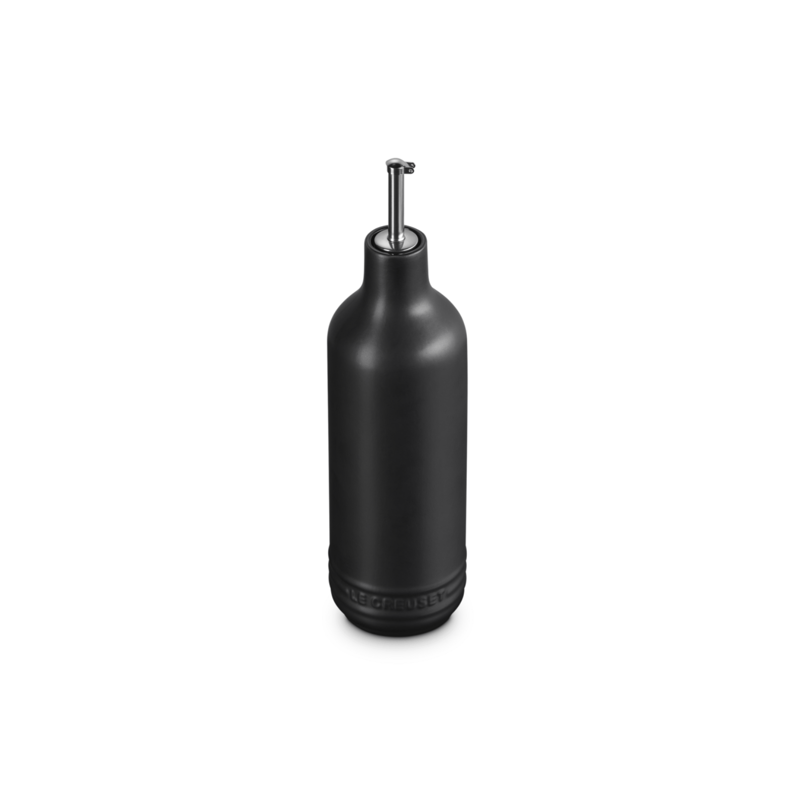 Le Creuset Stoneware Oil Cruet 600ml Satin Black