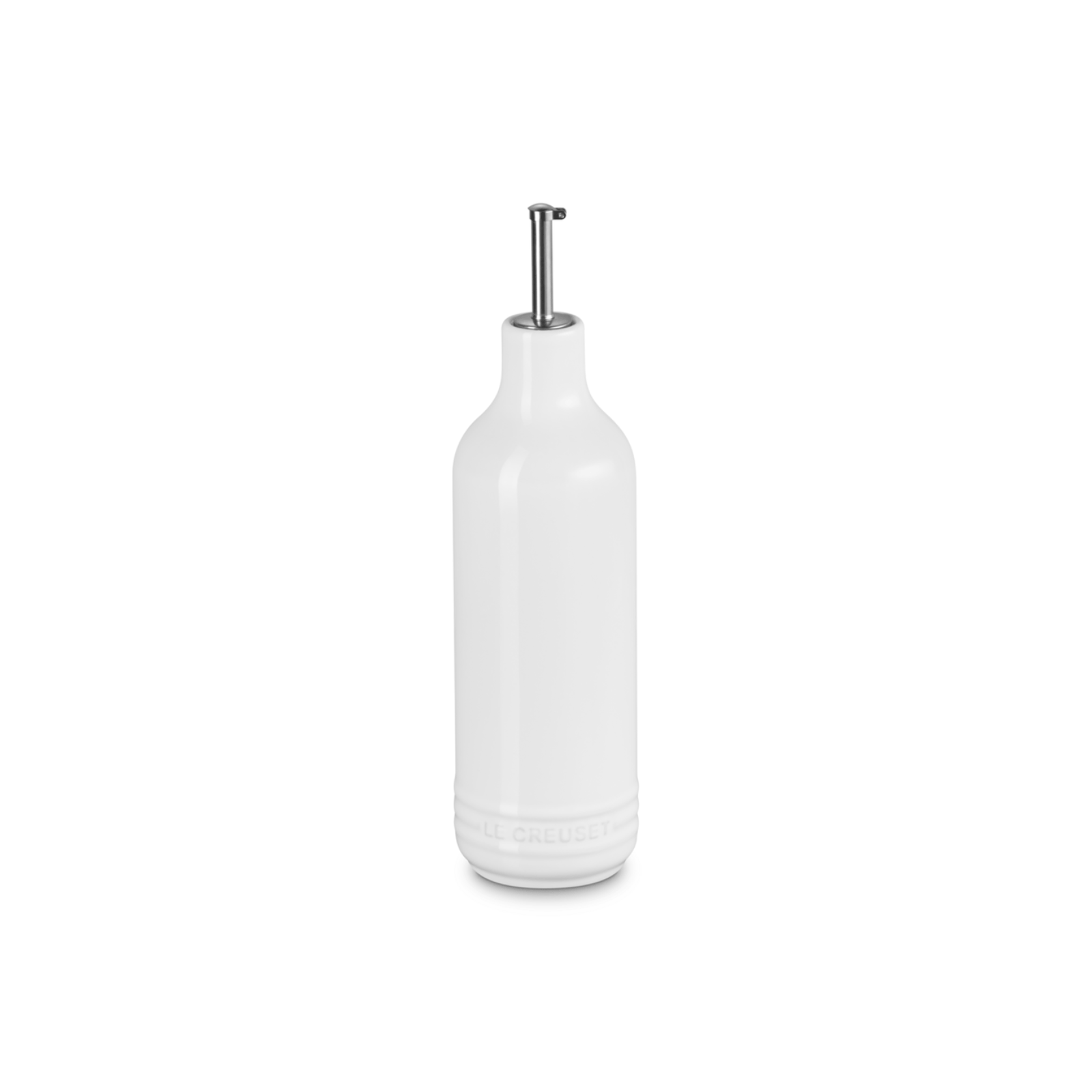 Le Creuset Stoneware Oil Cruet 600ml White
