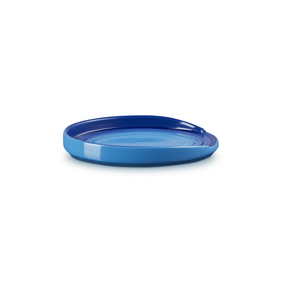 Le Creuset Stoneware Oval Spoon Rest Azure Blue