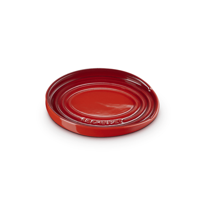 Le Creuset Stoneware Oval Spoon Rest Cerise