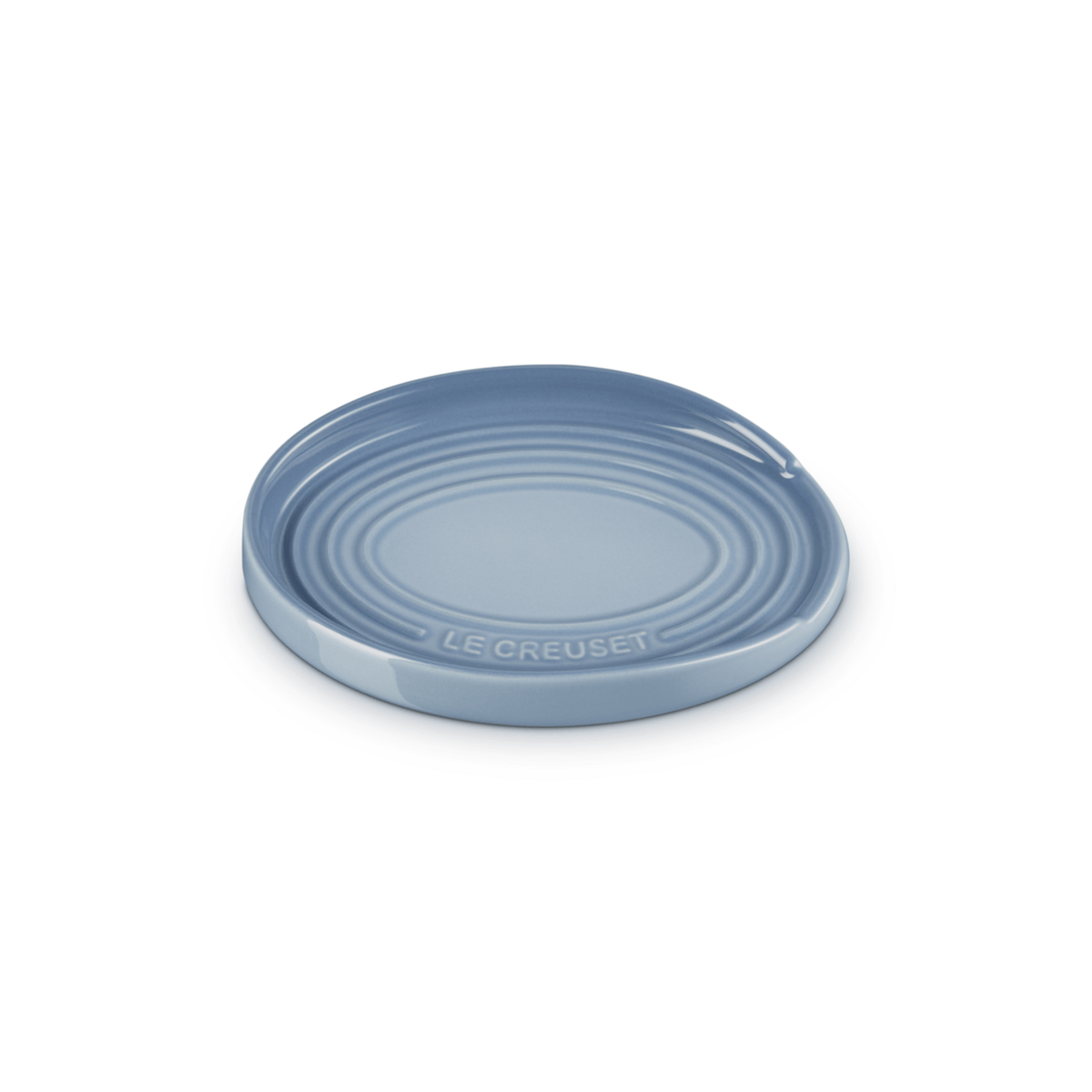 Le Creuset Stoneware Oval Spoon Rest Chambray