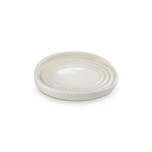 Le Creuset Stoneware Oval Spoon Rest Meringue