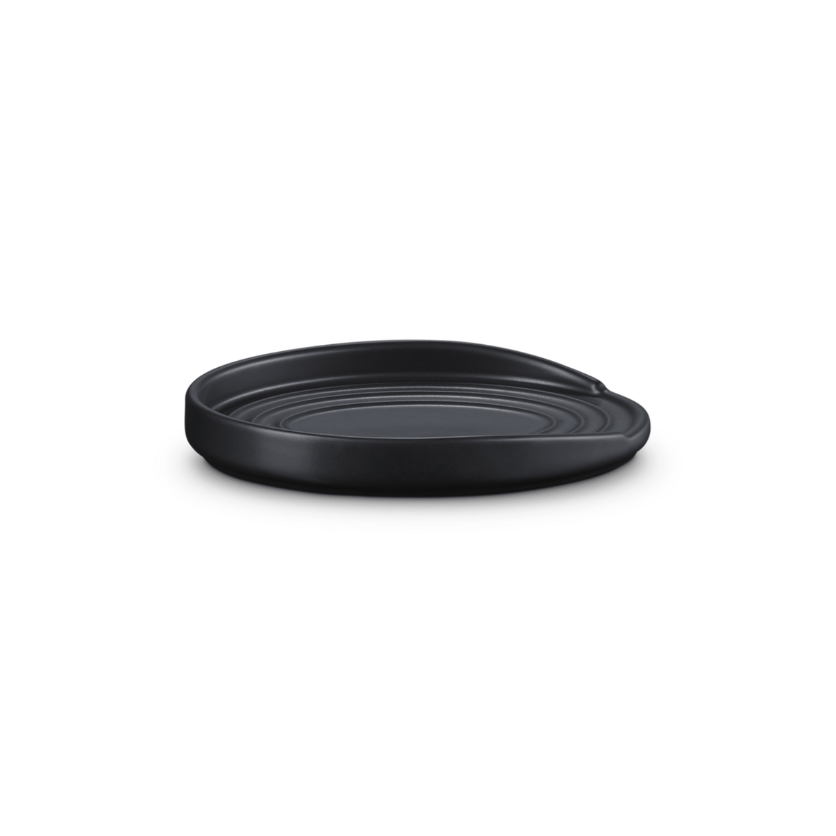 Le Creuset Stoneware Oval Spoon Rest Satin Black