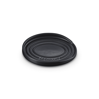 Le Creuset Stoneware Oval Spoon Rest Satin Black