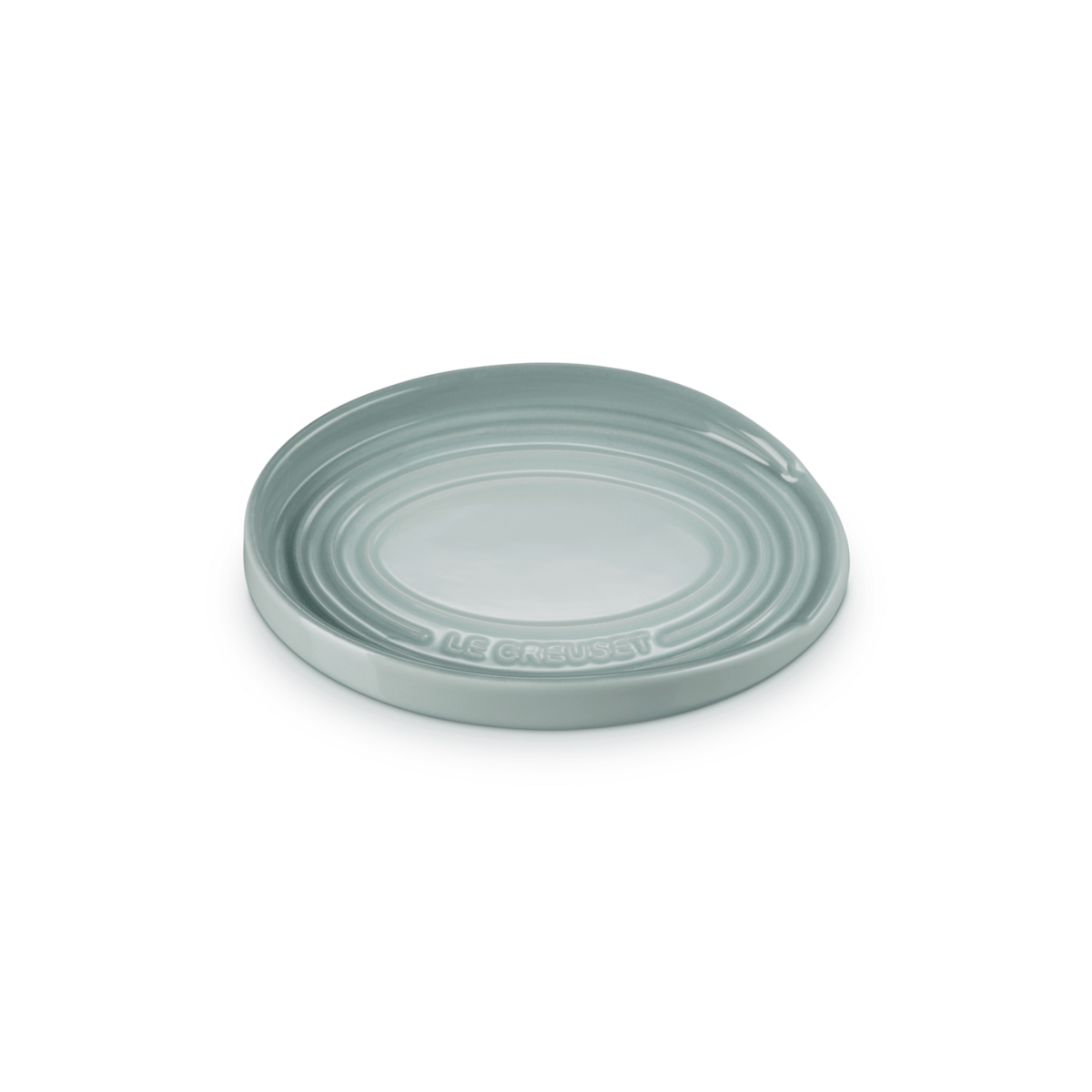 Le Creuset Stoneware Oval Spoon Rest Sea Salt